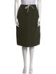 Sara Lanzi Virgin Wool Knee-Length Skirt