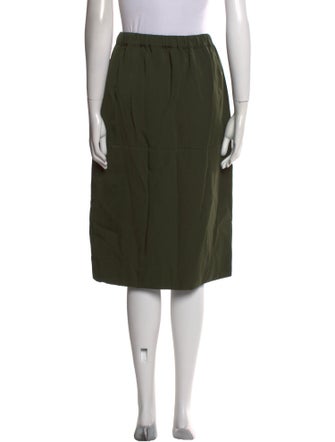 Sara Lanzi Virgin Wool Knee-Length Skirt