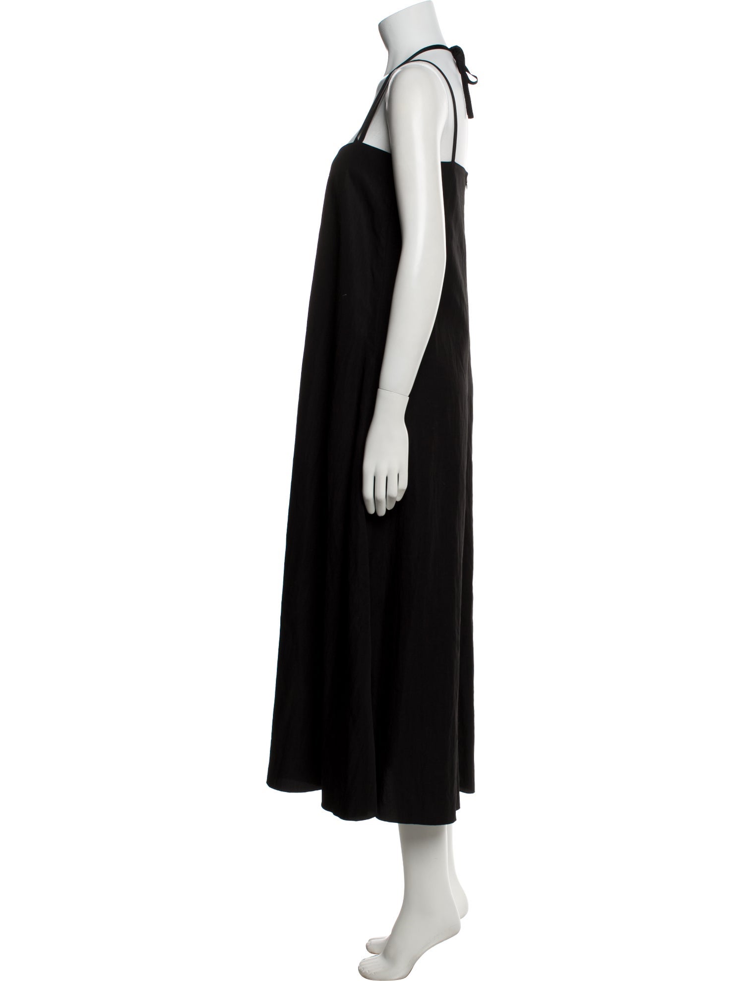 Sara Lanzi Square Neckline Long Dress
