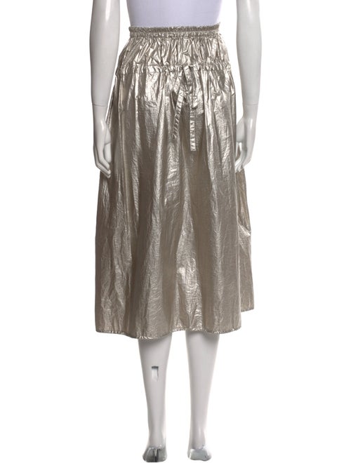 Sara Lanzi Nylon Midi Length Skirt