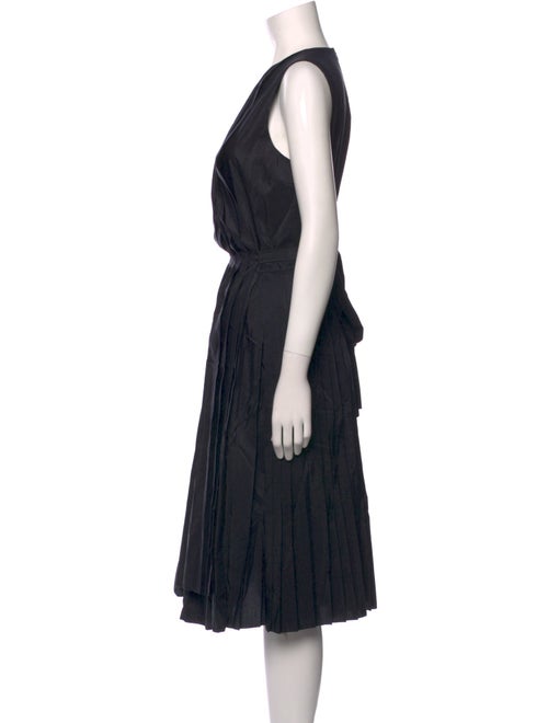 Sara Lanzi Wool Midi Length Dress