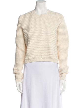 Sara Lanzi Wool Crew Neck Sweater