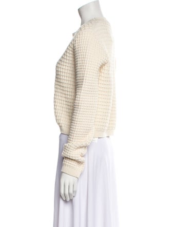 Sara Lanzi Wool Crew Neck Sweater