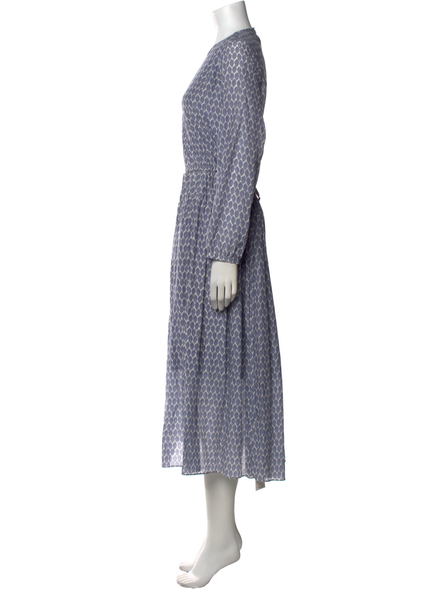 Sara Lanzi Printed Long Dress