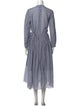 Sara Lanzi Printed Long Dress