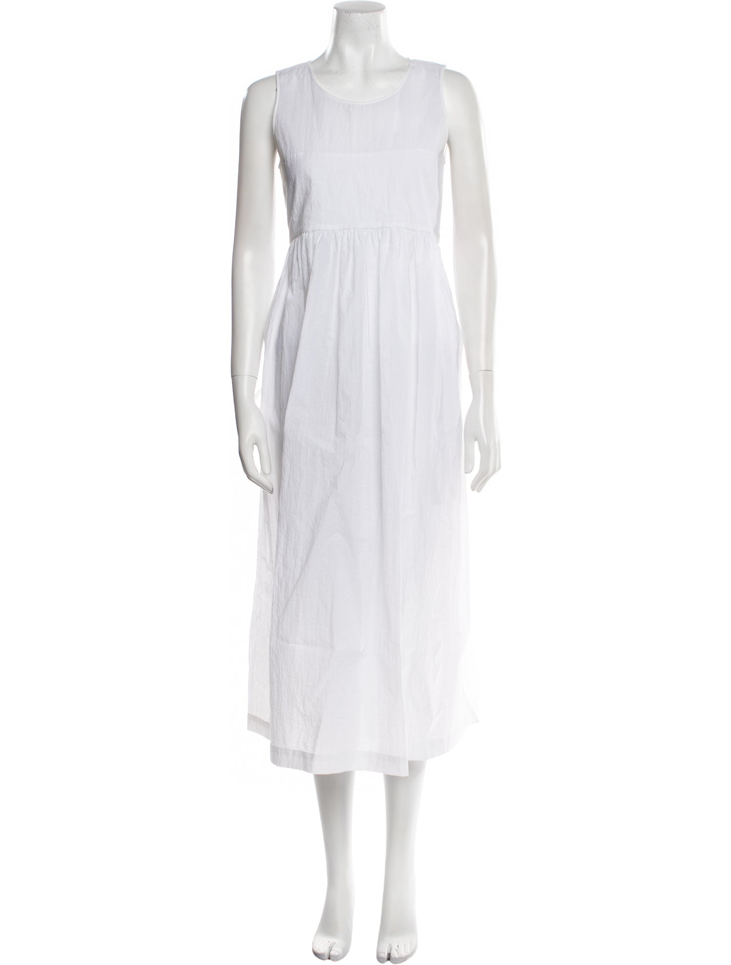 Sara Lanzi Crew Neck Long Dress