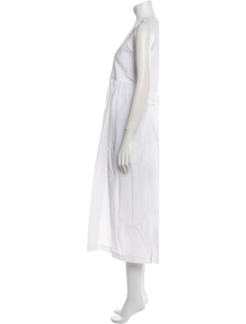 Sara Lanzi Crew Neck Long Dress