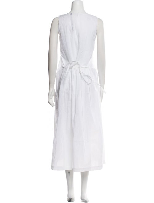 Sara Lanzi Crew Neck Long Dress