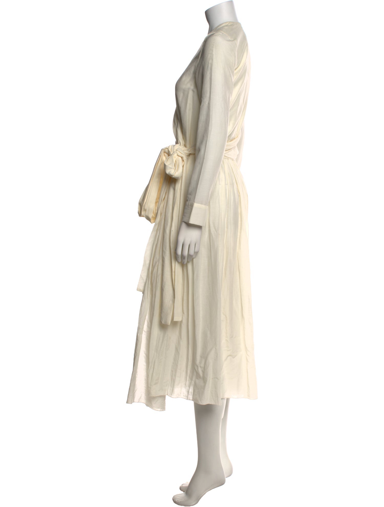 Sara Lanzi V-Neck Long Dress