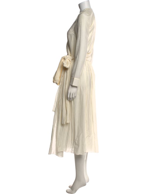 Sara Lanzi V-Neck Long Dress