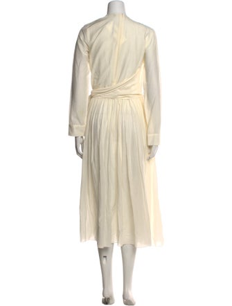 Sara Lanzi V-Neck Long Dress