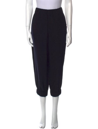 Sara Lanzi Wool Straight Leg Pants