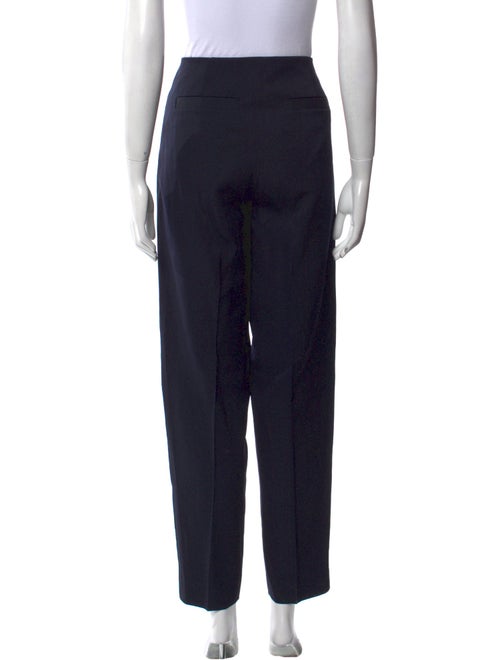 Sara Lanzi Virgin Wool Straight Leg Pants