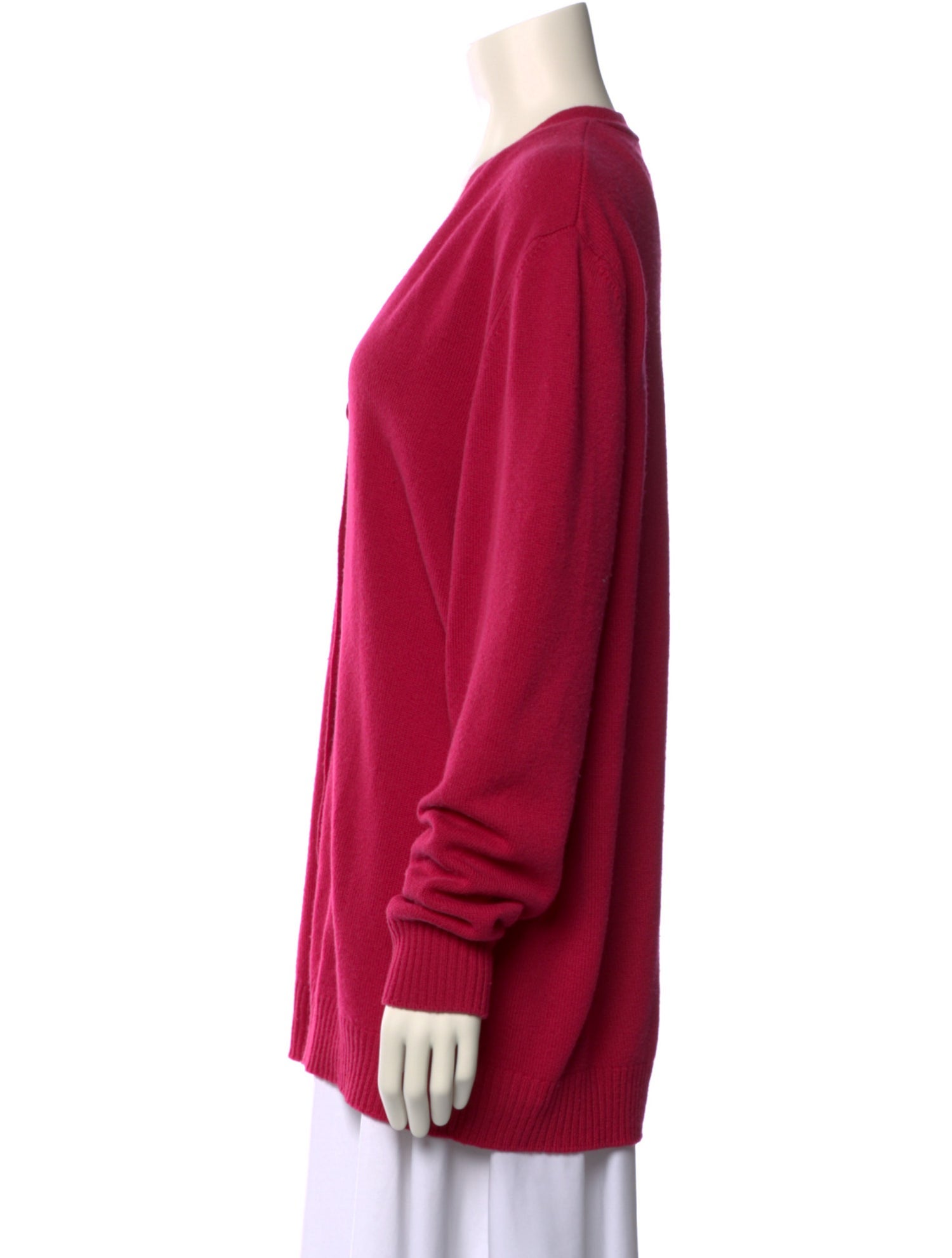 Sara Lanzi Merino Wool V-Neck Sweater