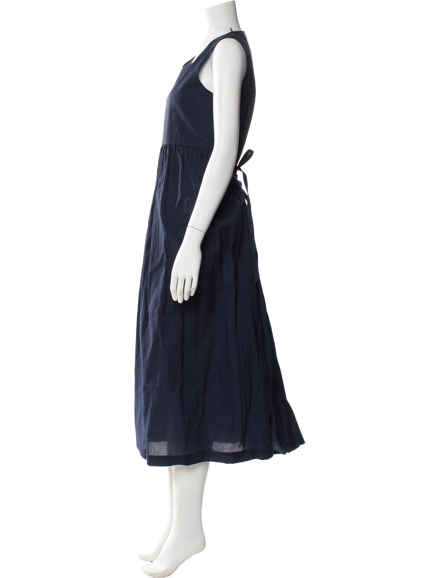 Sara Lanzi Scoop Neck Long Dress