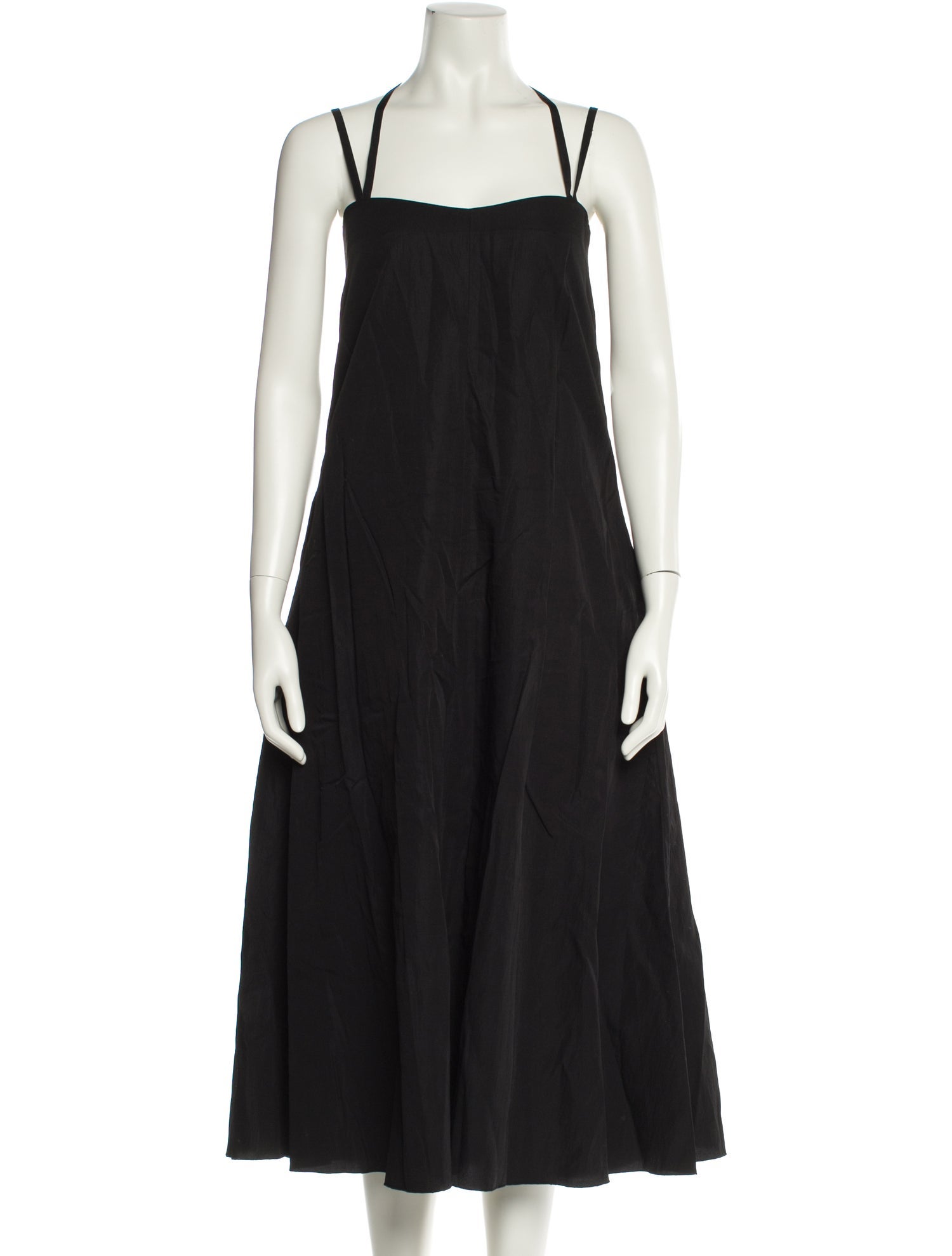 Sara Lanzi Square Neckline Long Dress