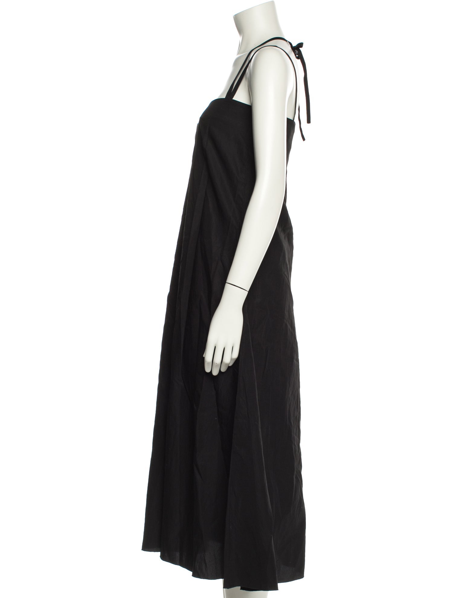 Sara Lanzi Square Neckline Long Dress