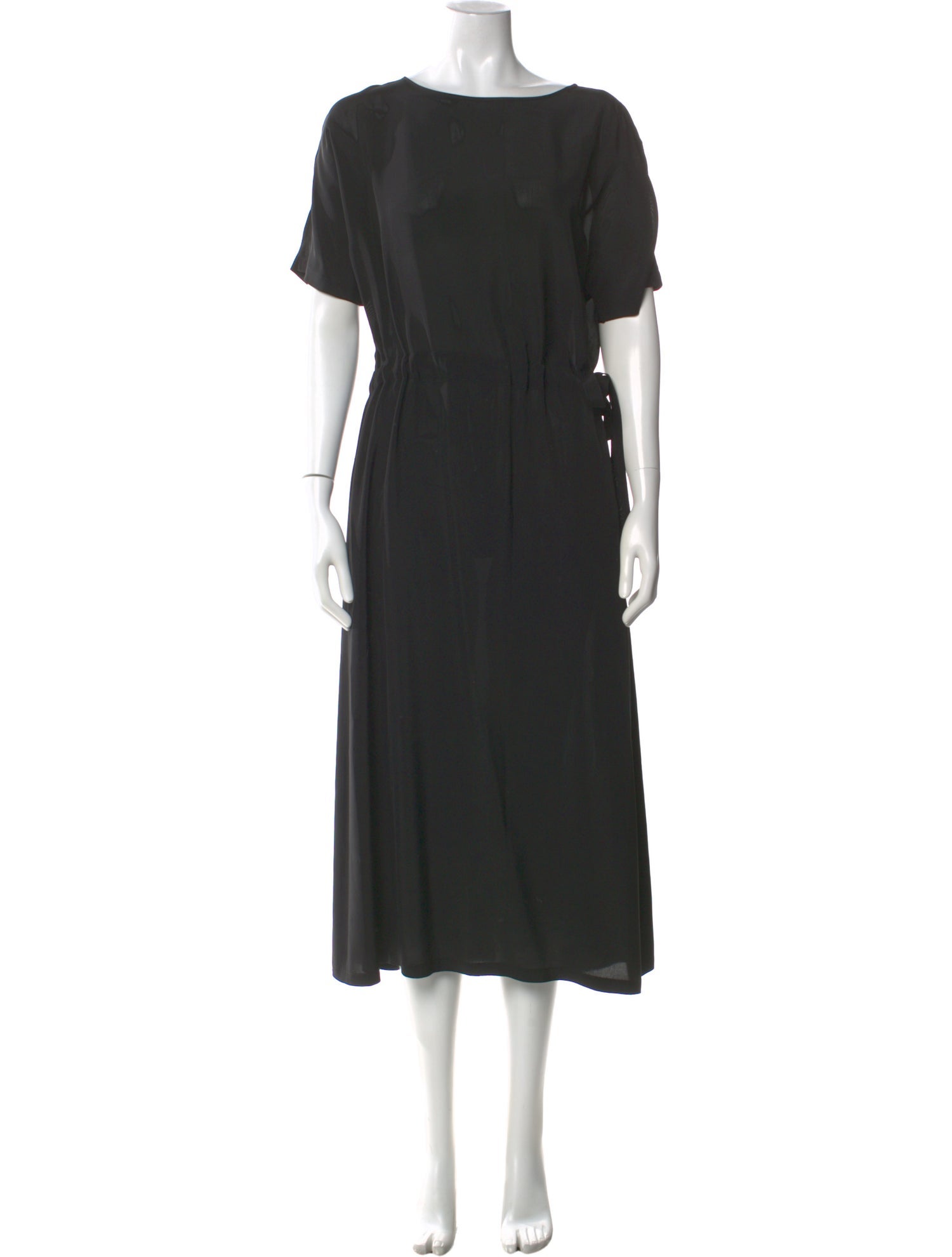 Sara Lanzi Bateau Neckline Long Dress