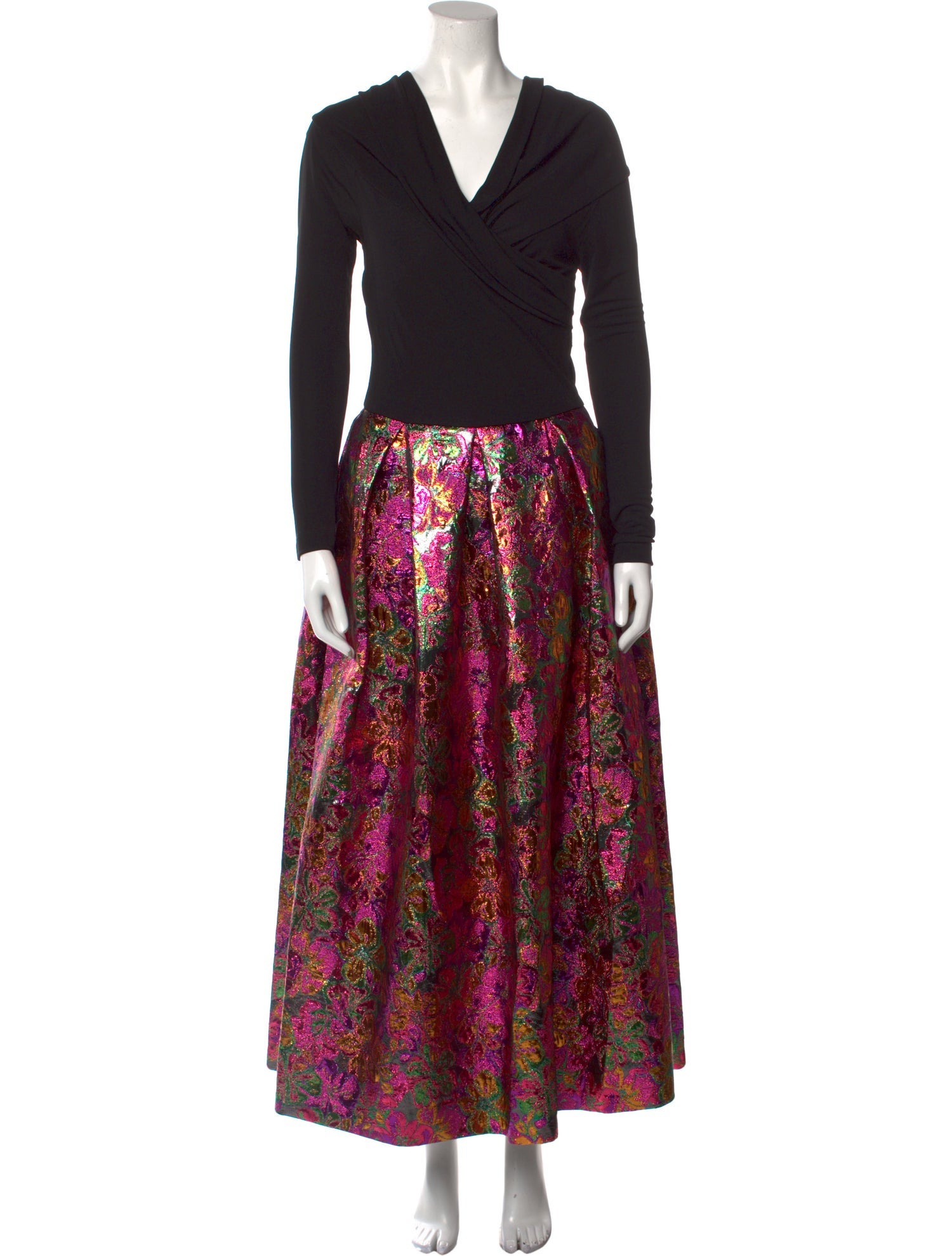 Sara Roka Printed Long Dress