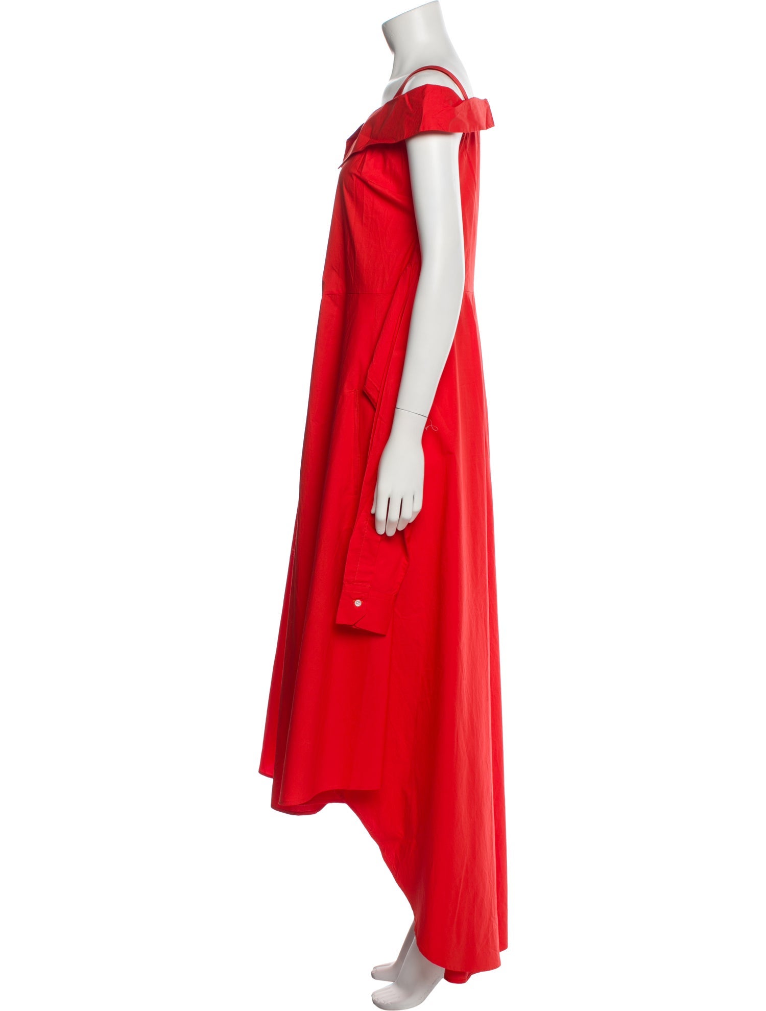 Sara Roka Square Neckline Long Dress