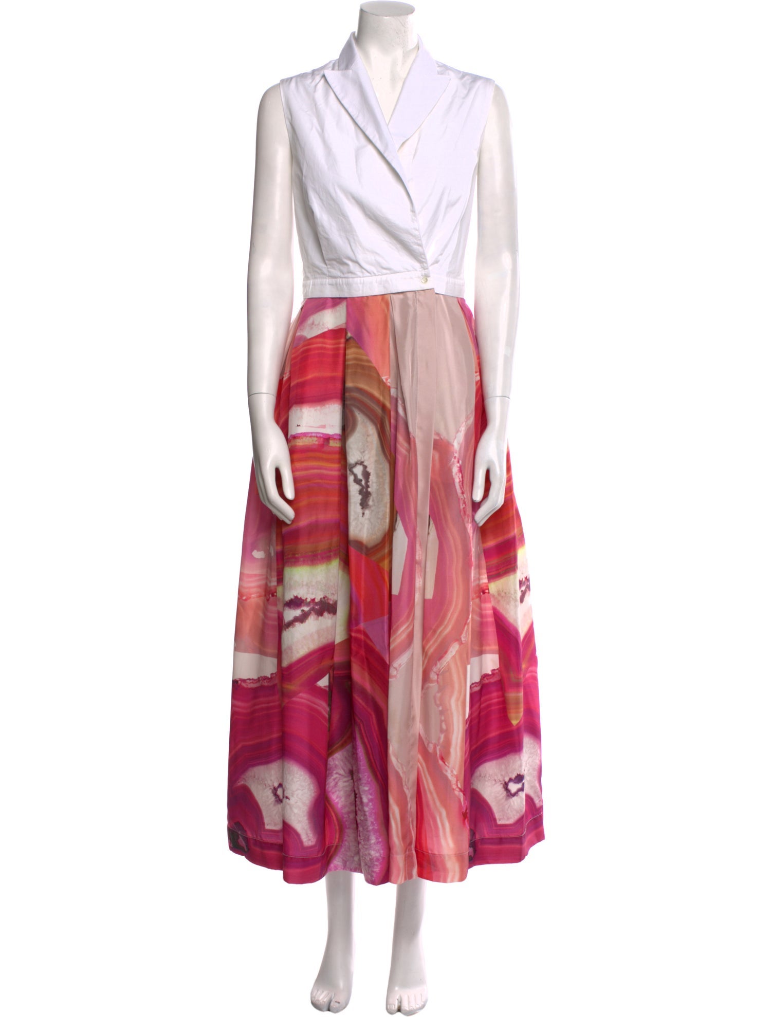 Sara Roka Printed Long Dress