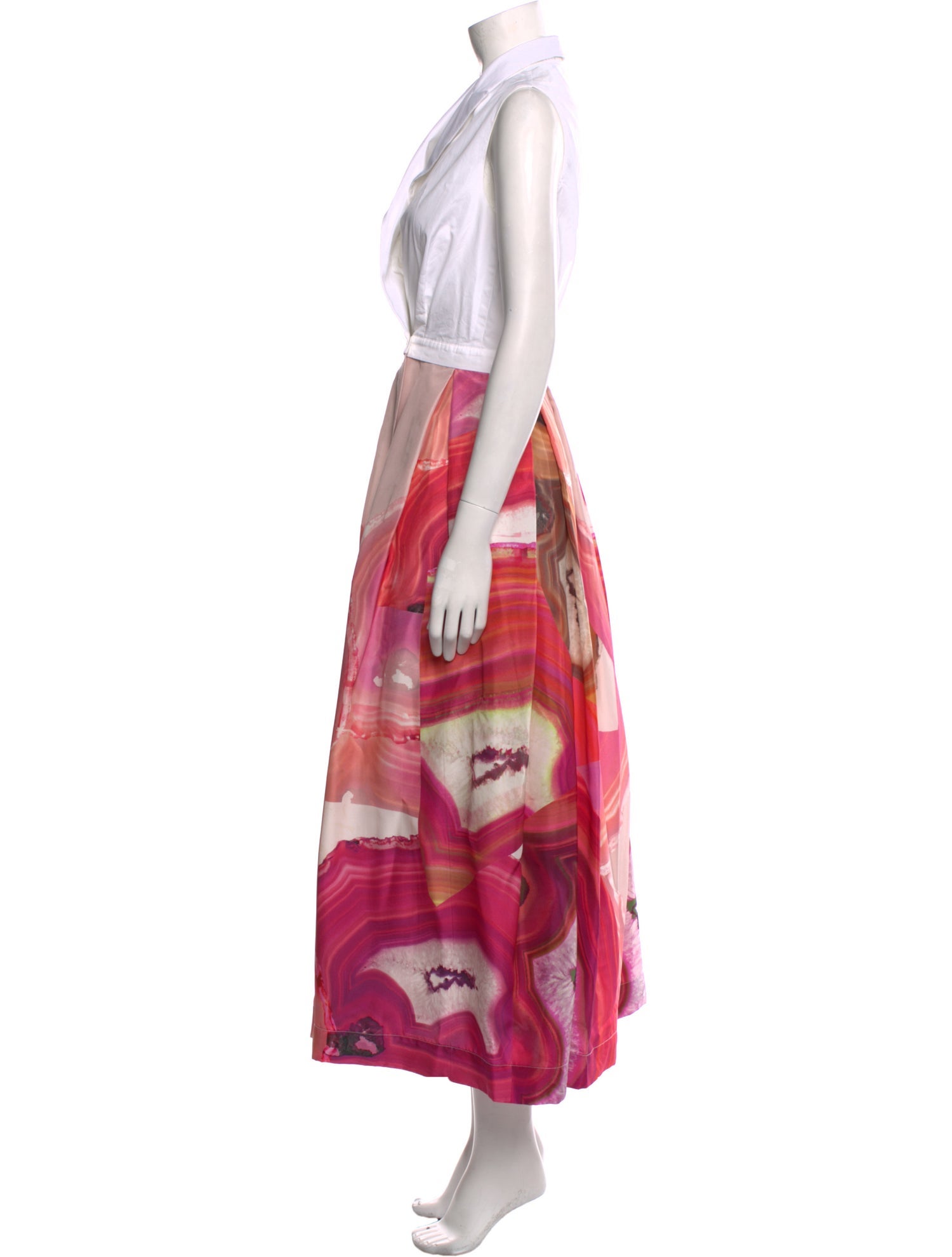 Sara Roka Printed Long Dress