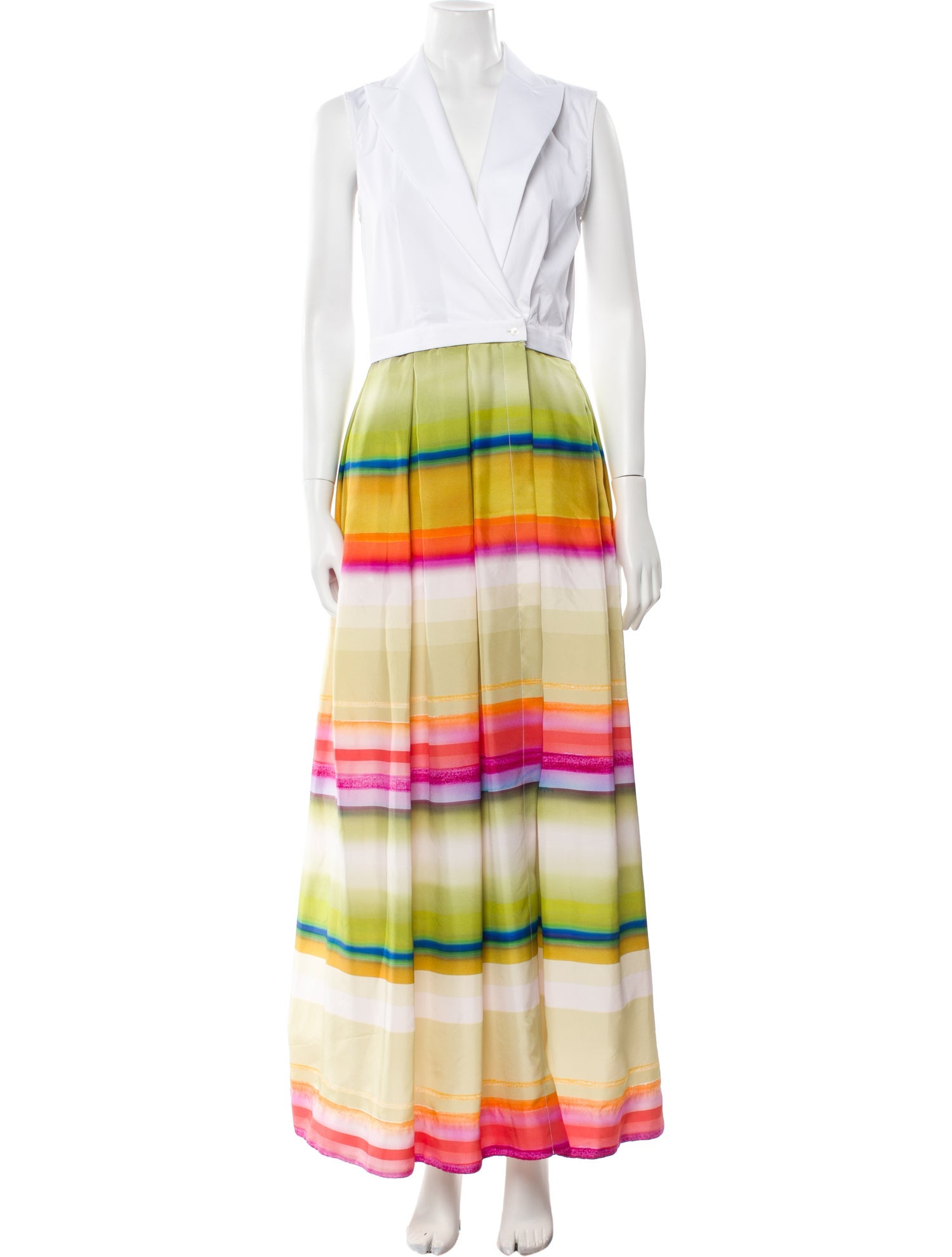 Sara Roka Silk Long Dress