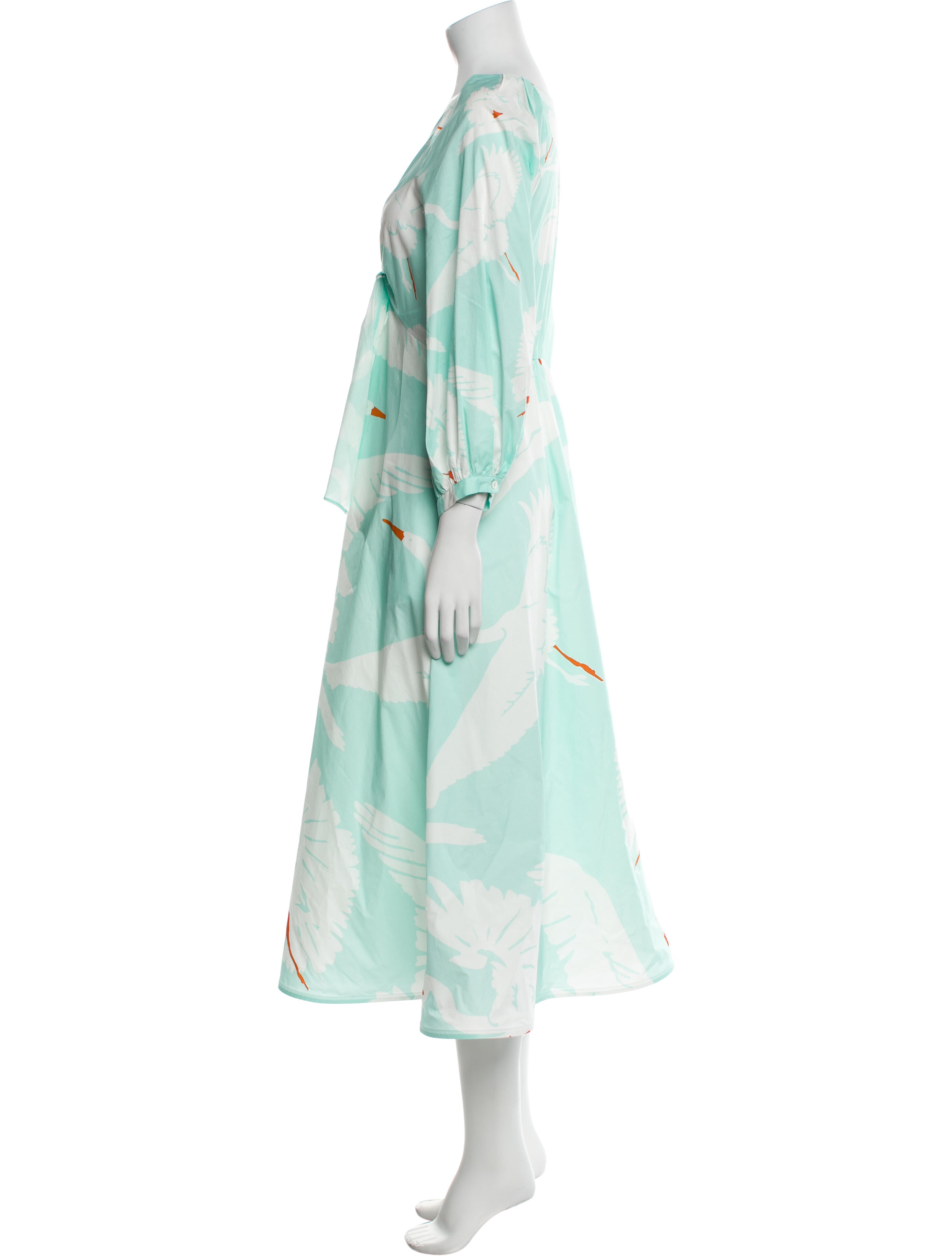 Sara Roka V-Neck Long Dress