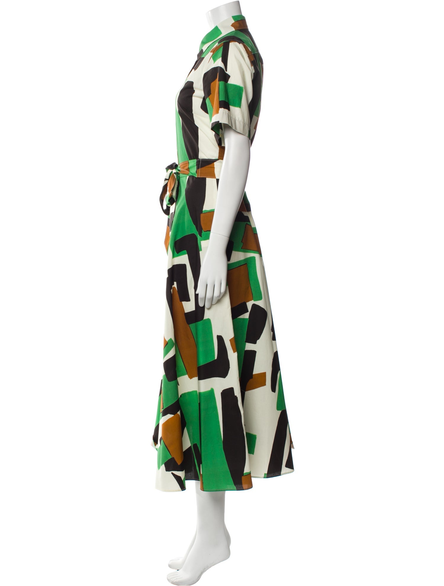 Sara Roka Printed Long Dress w/ Tags