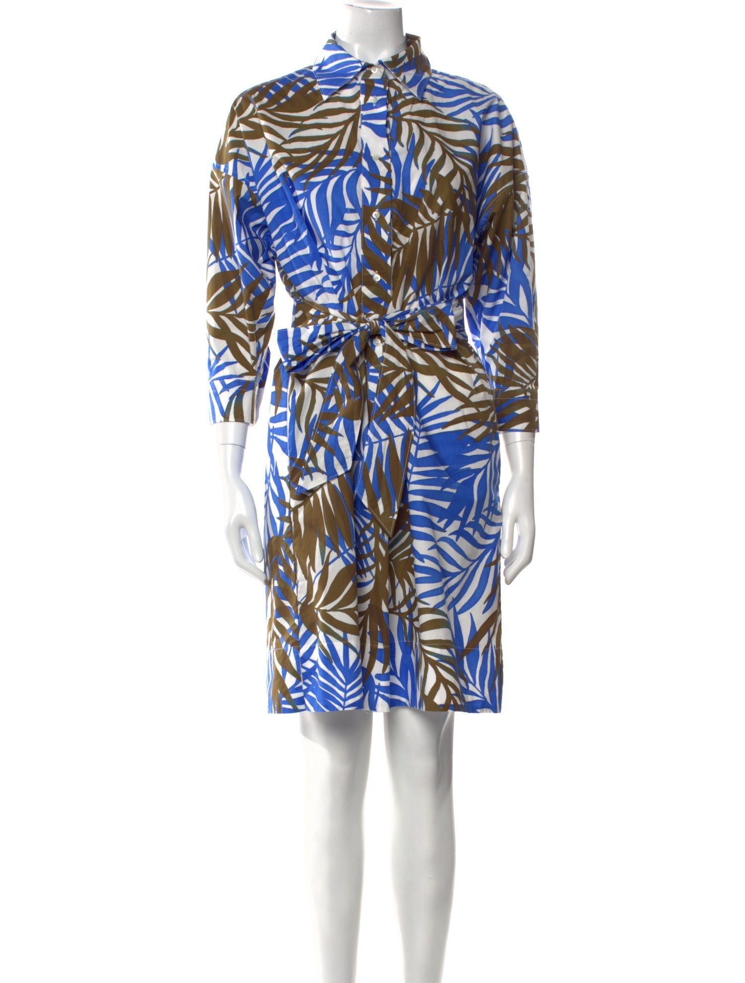 Sara Roka Printed Knee-Length Dress w/ Tags