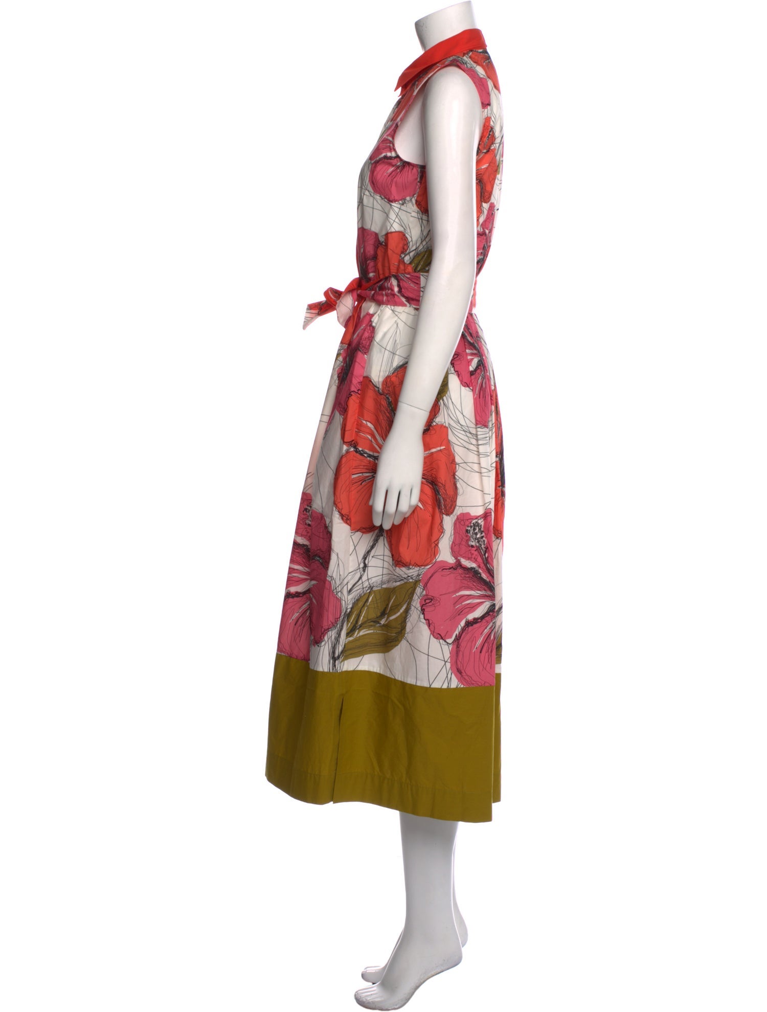 Sara Roka Floral Print Long Dress