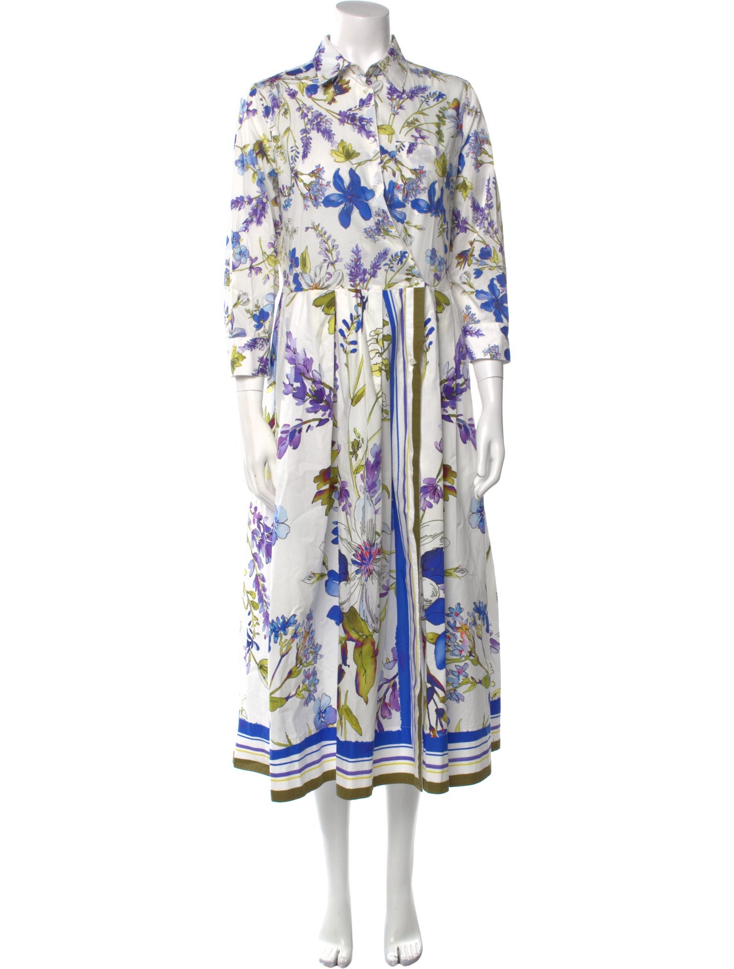 Sara Roka Floral Print Long Dress