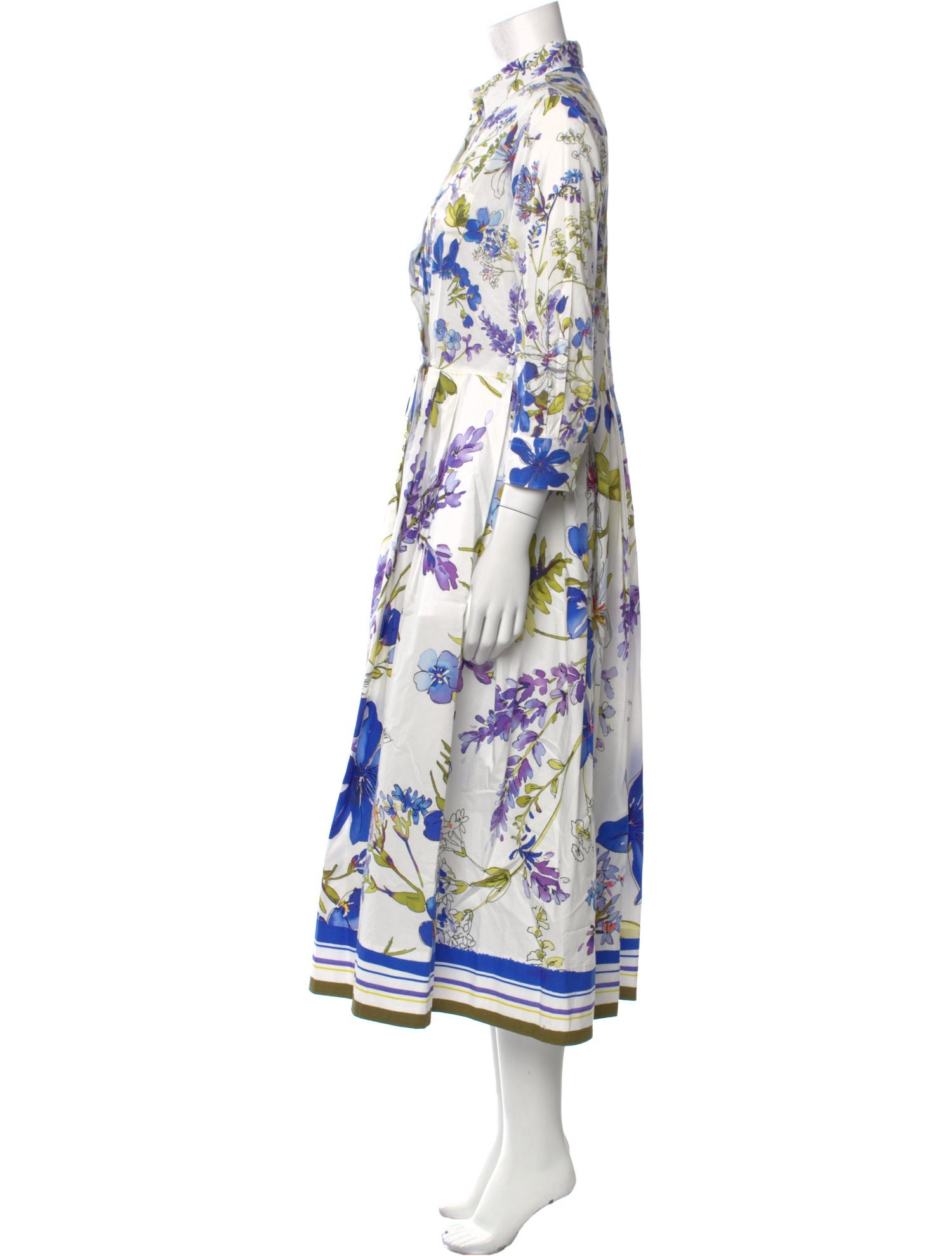 Sara Roka Floral Print Long Dress