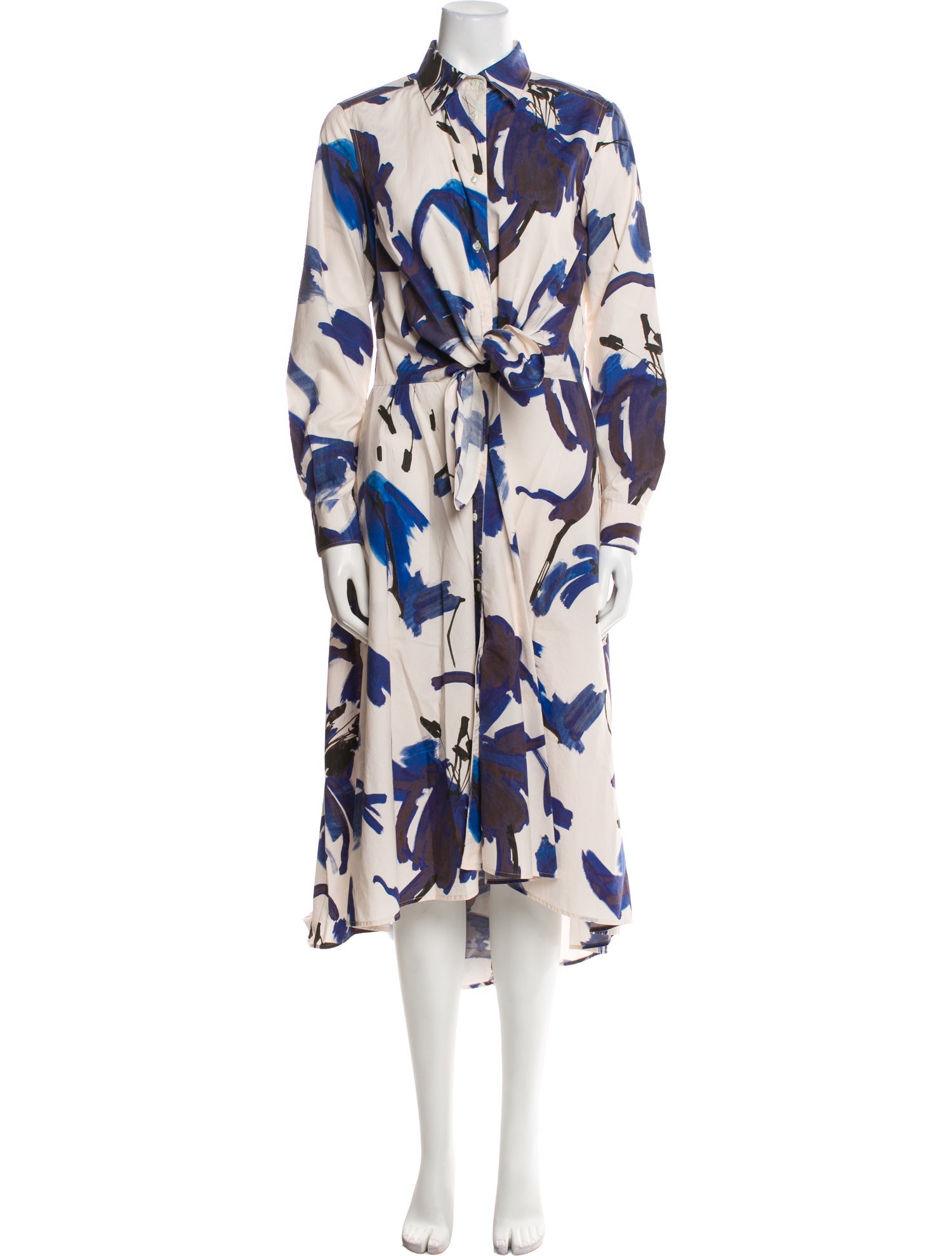 Sara Roka Floral Print Long Dress