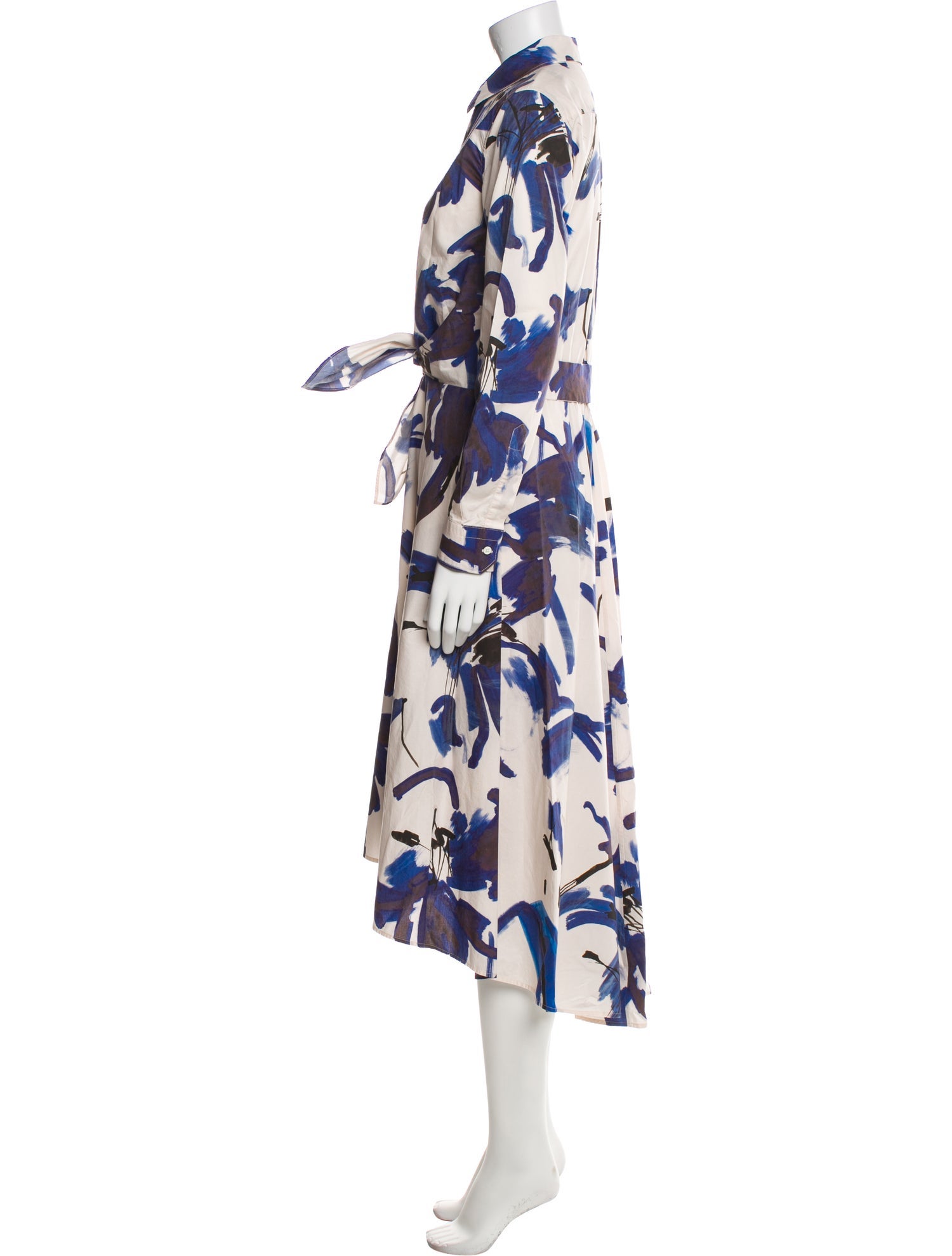 Sara Roka Floral Print Long Dress