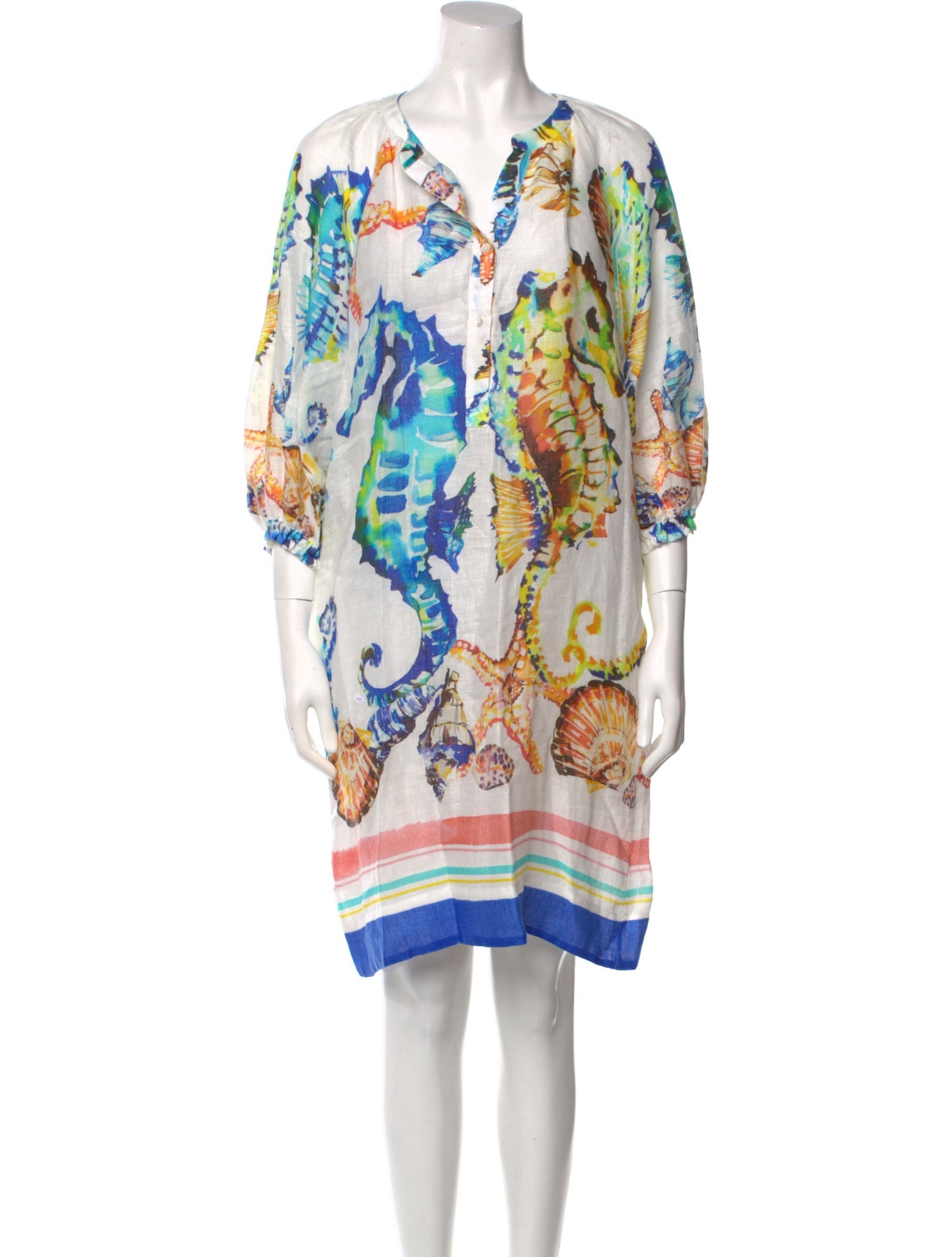 Sara Roka Linen Mini Dress w/ Tags