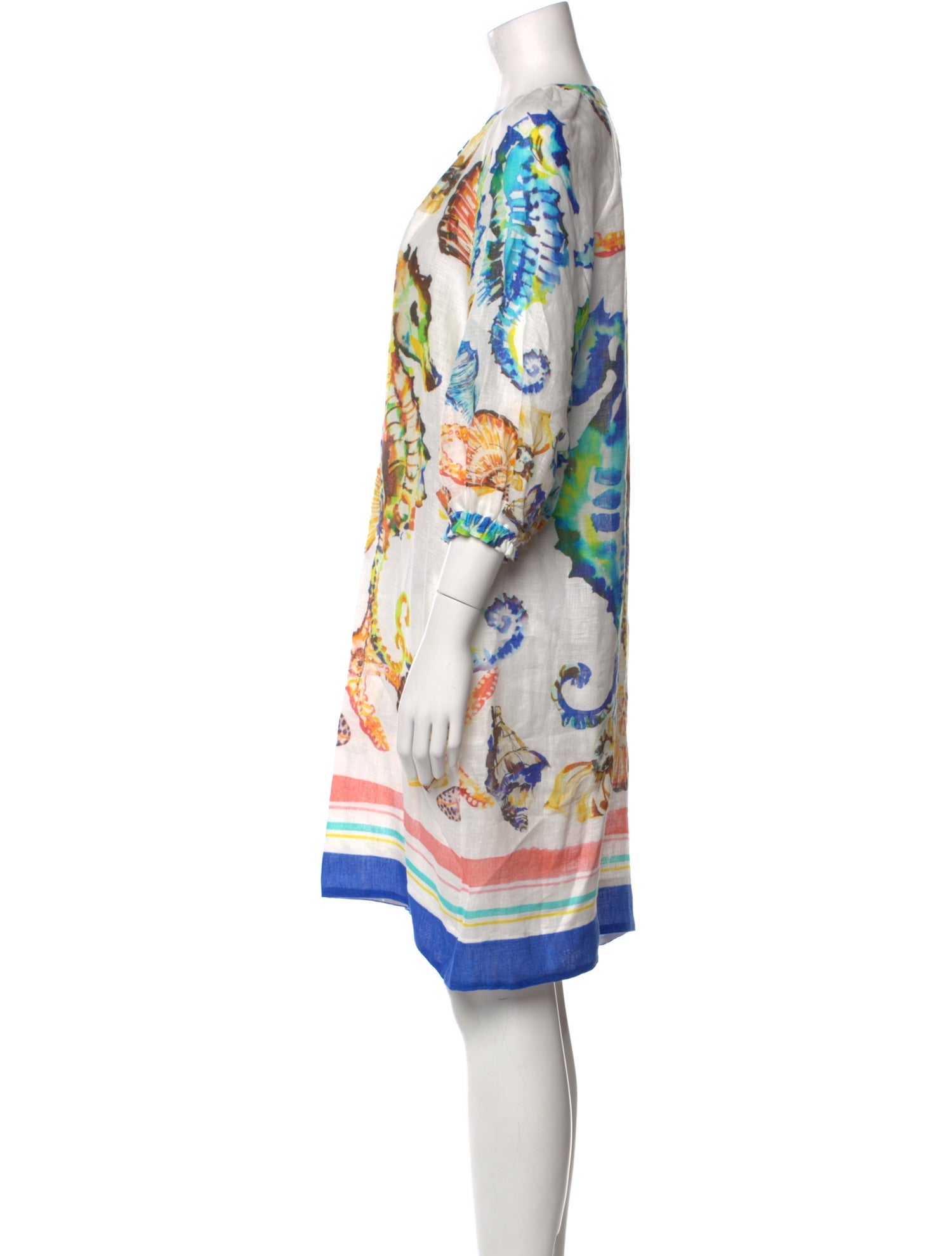 Sara Roka Linen Mini Dress w/ Tags