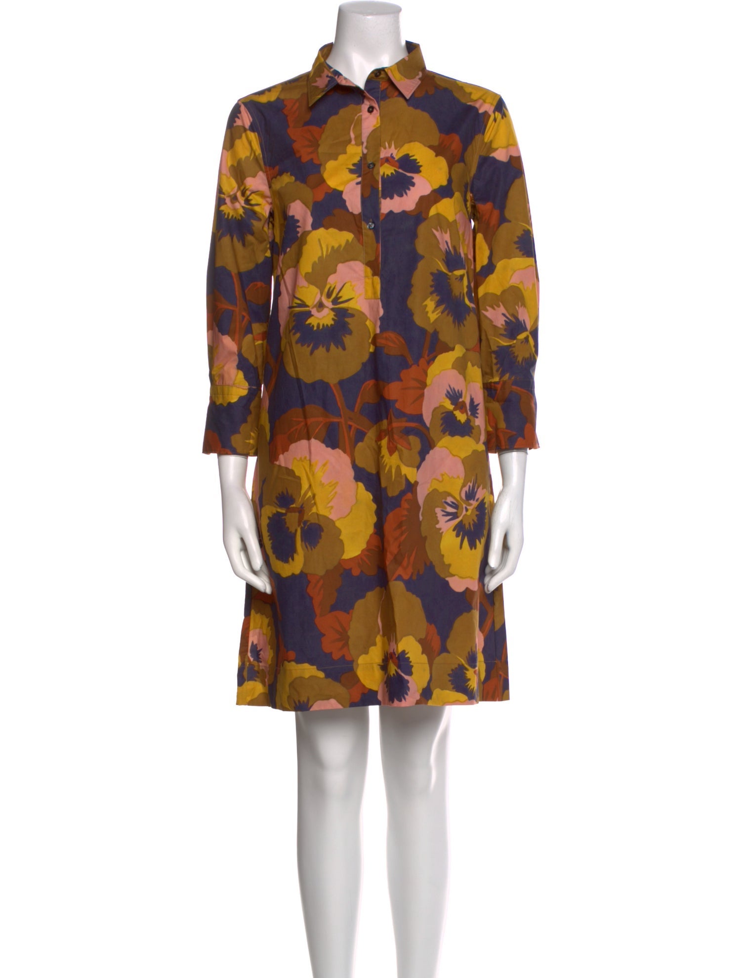 Sara Roka Floral Print Mini Dress w/ Tags