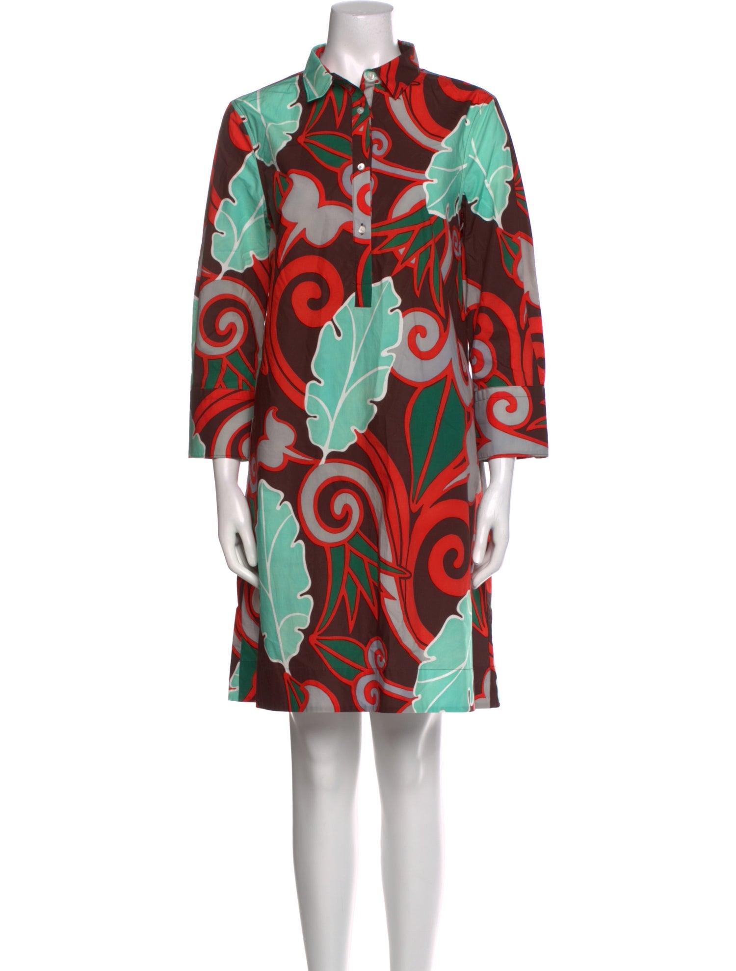 Sara Roka Printed Knee-Length Dress w/ Tags