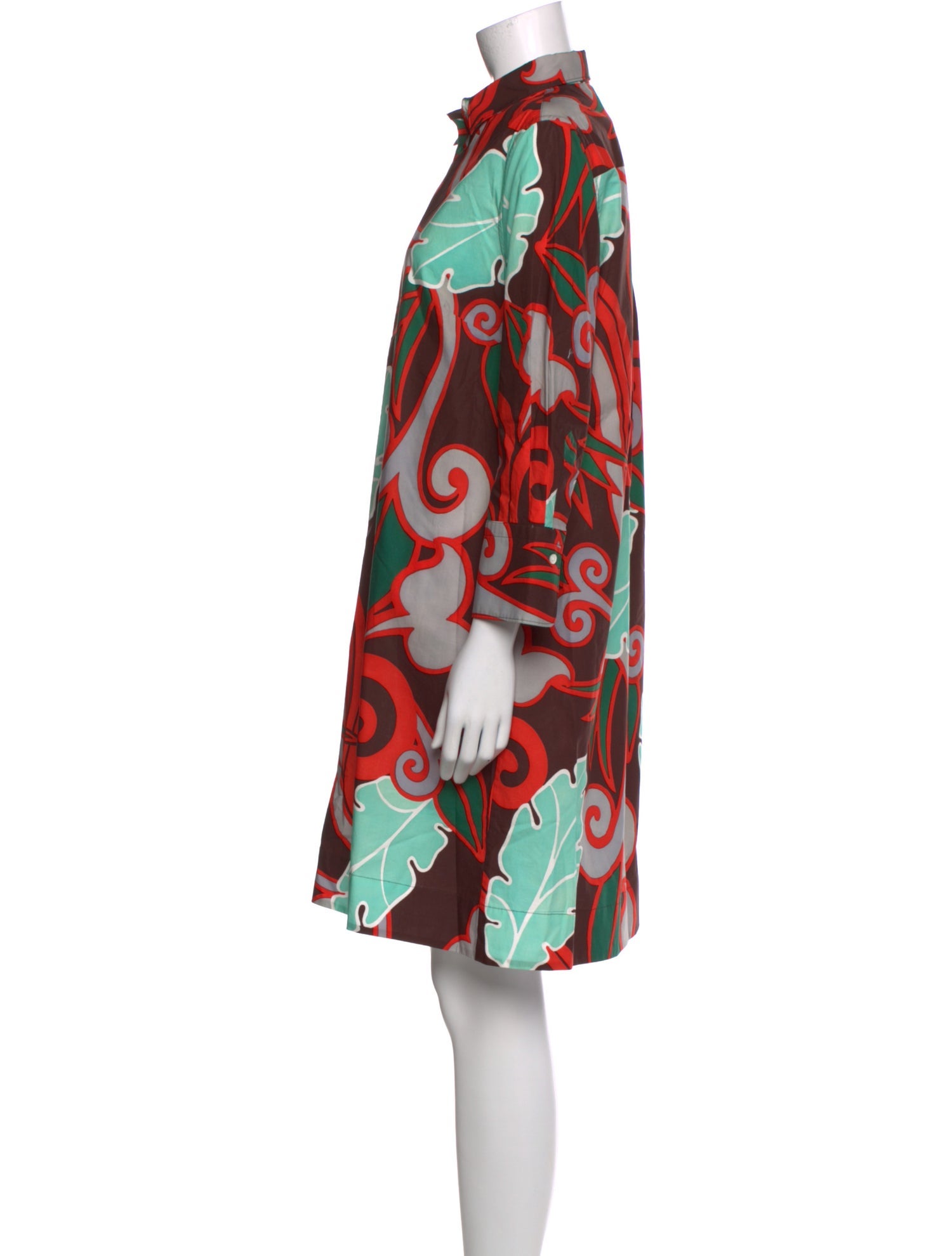 Sara Roka Printed Knee-Length Dress w/ Tags