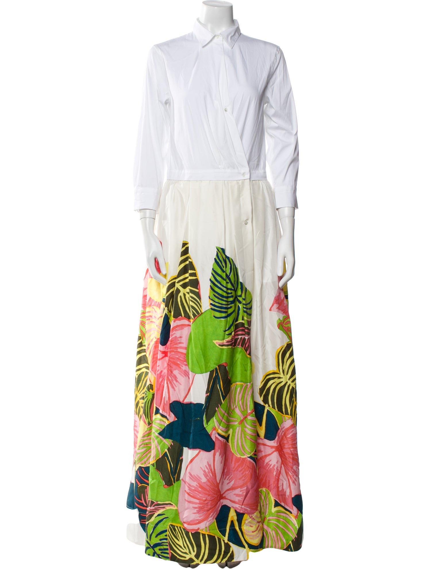 Sara Roka Silk Long Dress