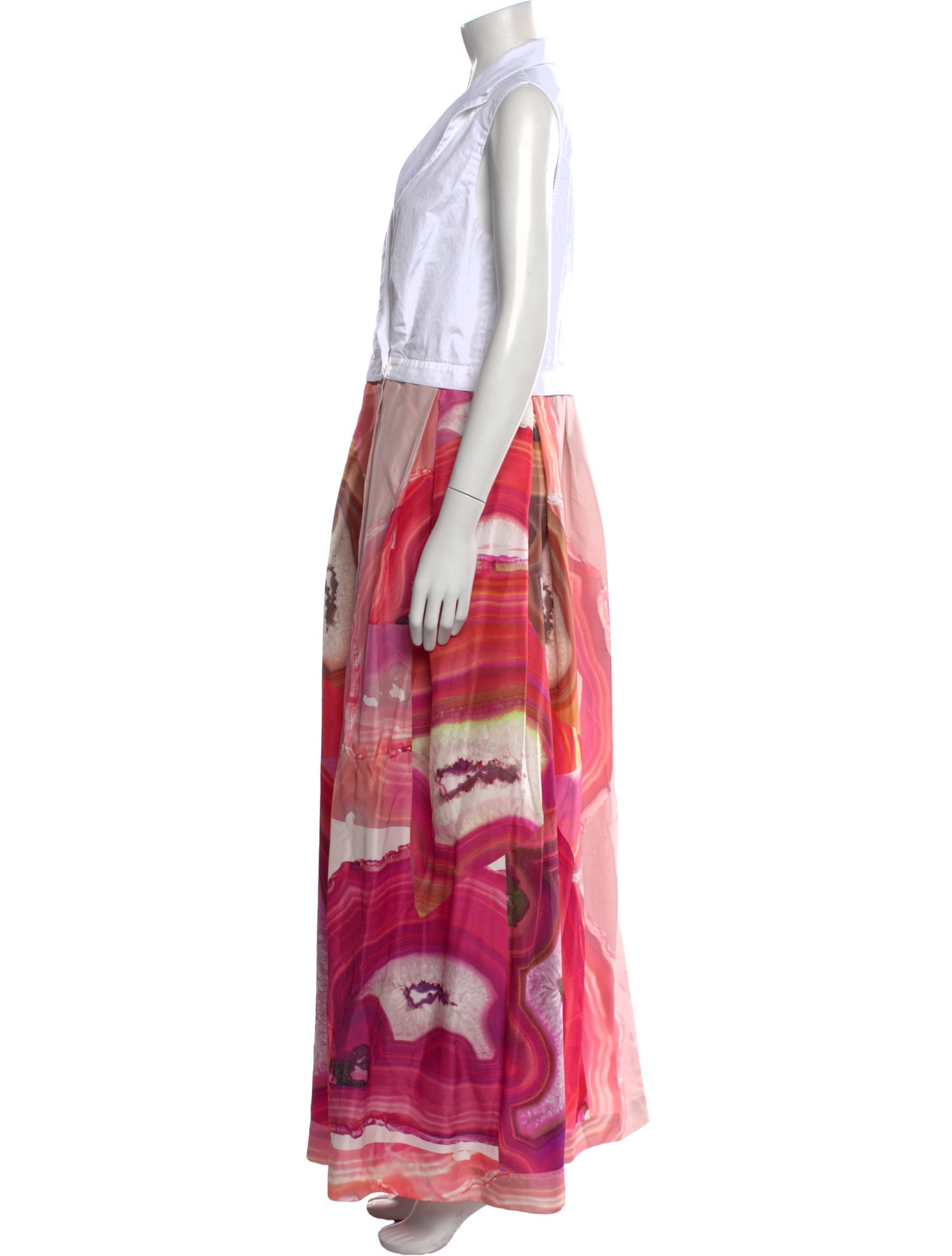 Sara Roka Printed Long Dress