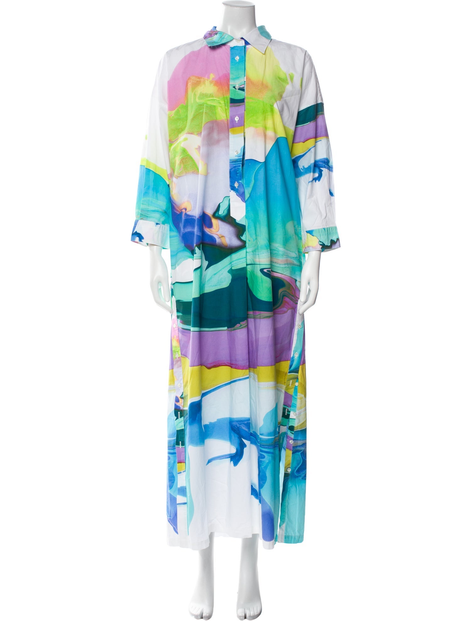 Sara Roka Printed Long Dress