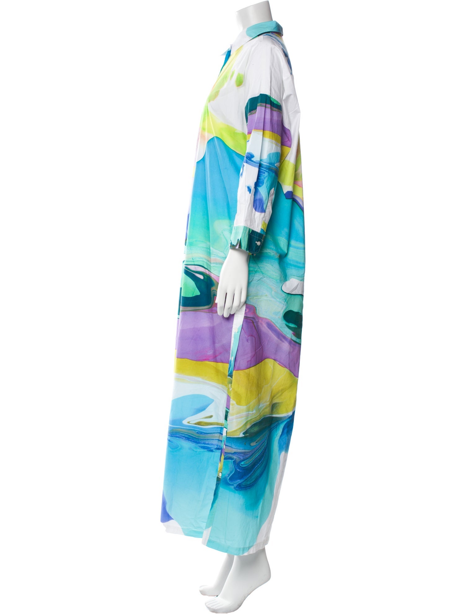 Sara Roka Printed Long Dress