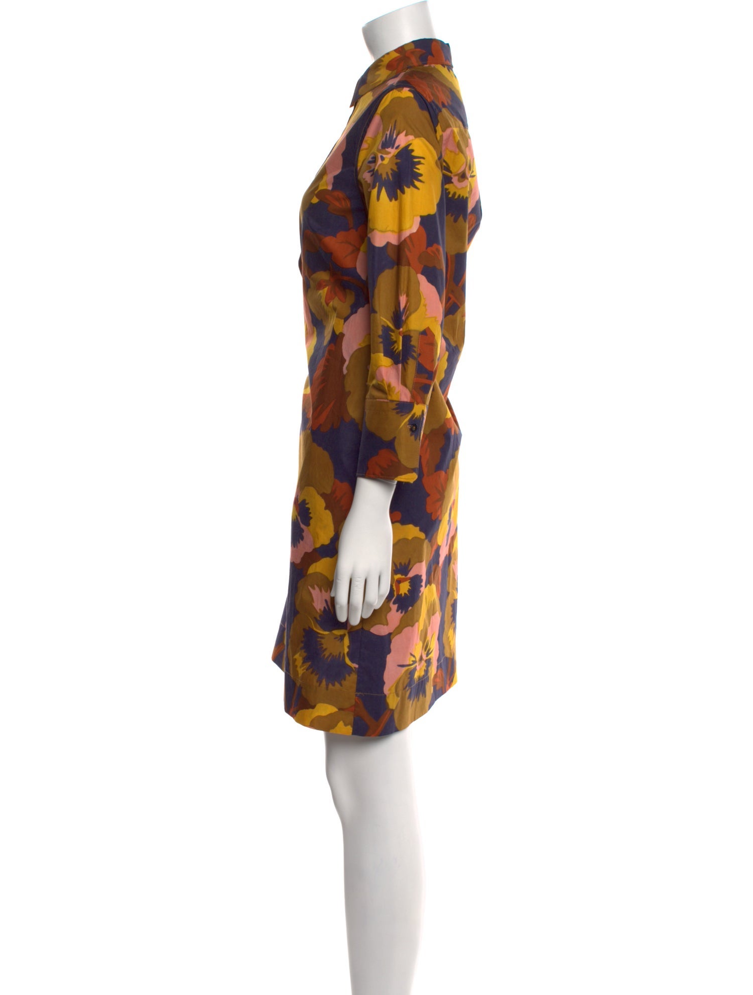 Sara Roka Floral Print Mini Dress w/ Tags