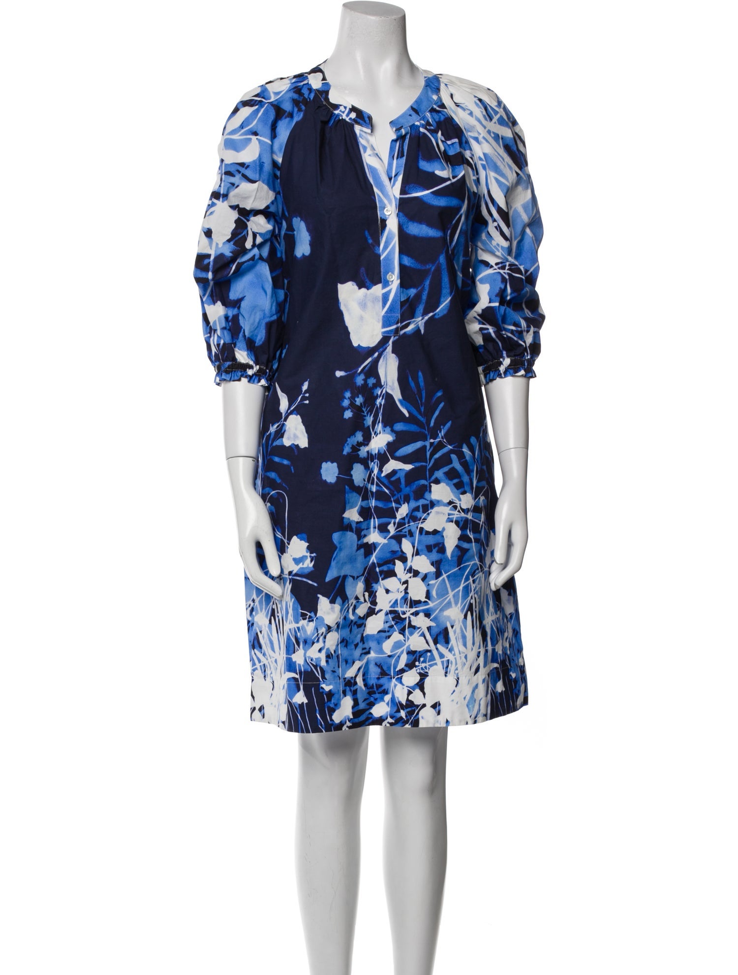 Sara Roka Floral Print Mini Dress