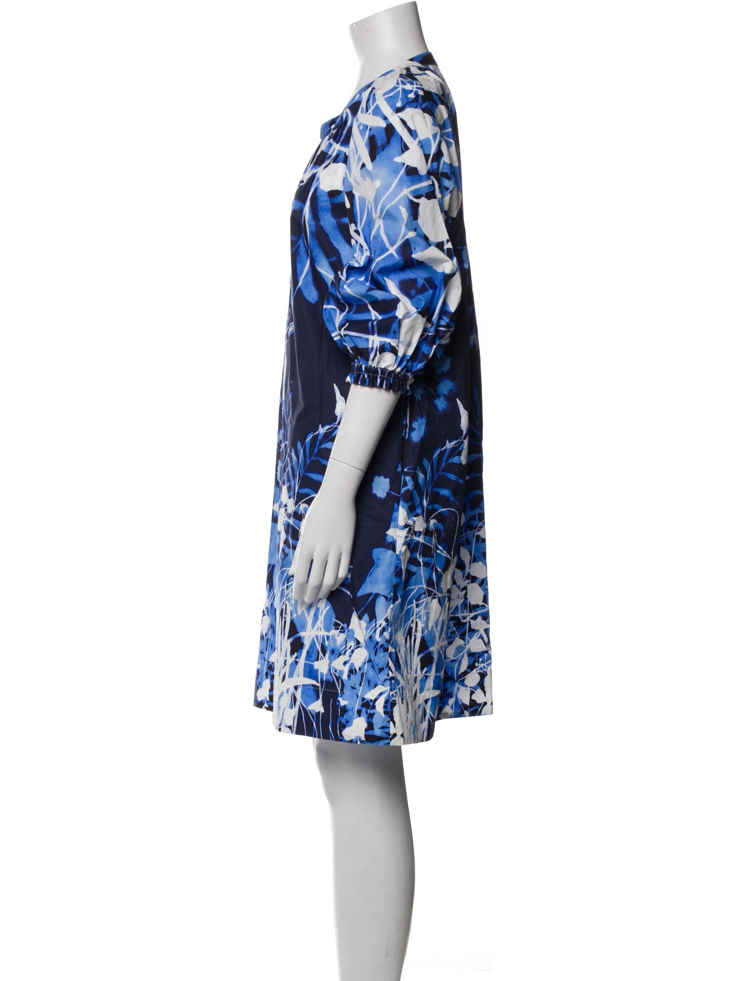 Sara Roka Floral Print Mini Dress