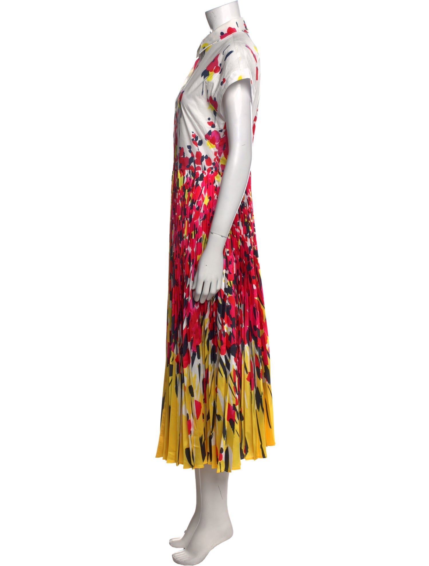 Sara Roka Printed Long Dress w/ Tags