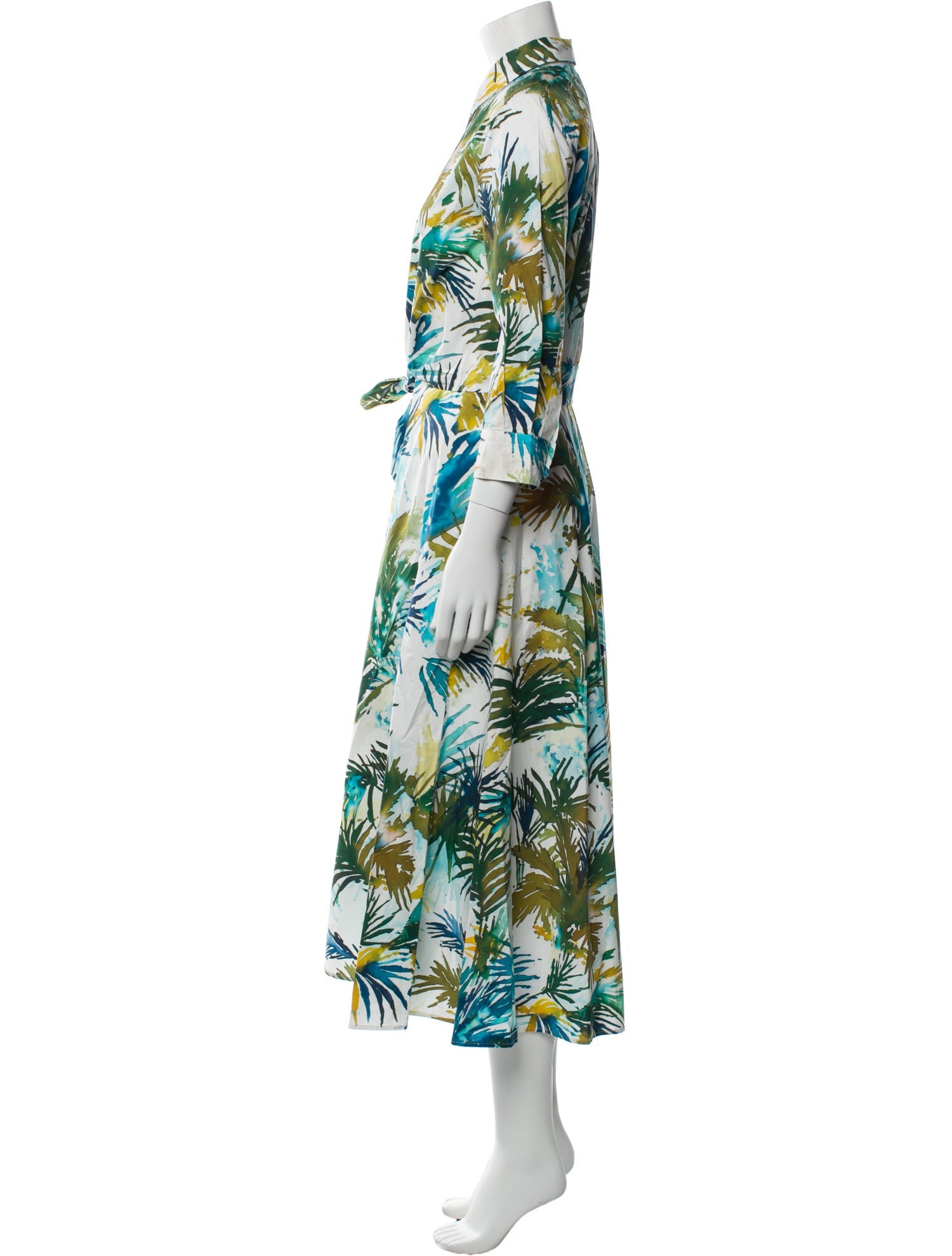 Sara Roka Floral Print Long Dress