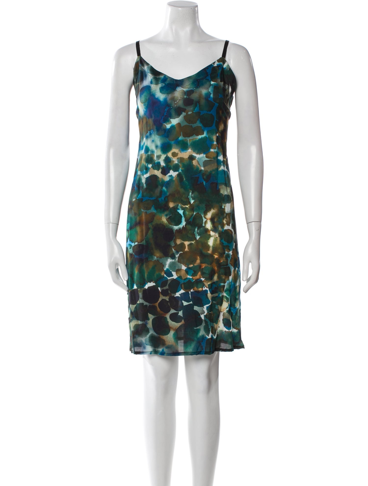 Sara Roka Tie-Dye Print Mini Dress